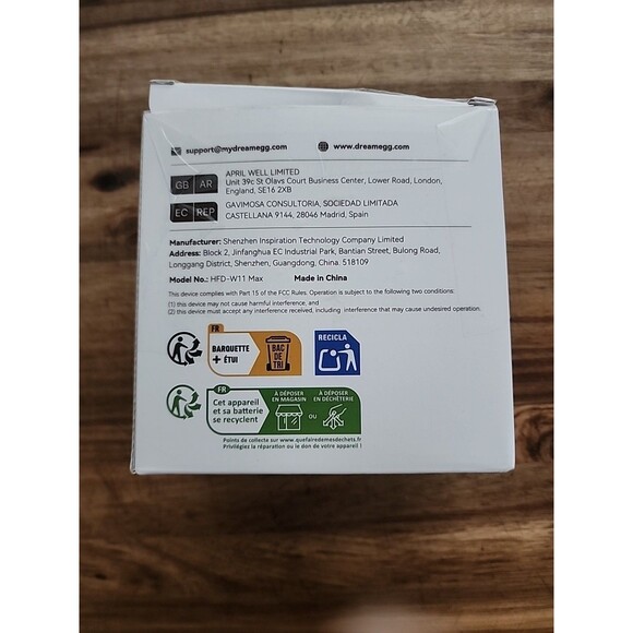 Dreamegg Sleep Lite D11 Max Travel Sound Machine White Noise - Open Box Tested - Picture 2 of 5